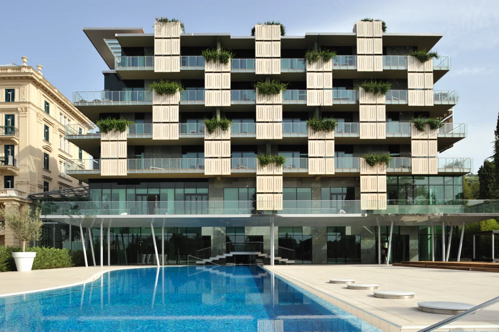 architectureandarts:

Palace Hotel designed by Api Arhitekti. 