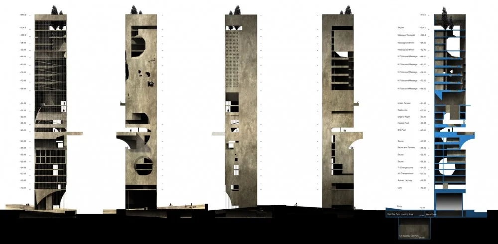 cammmpo:

Architecture Photography: ROME 2010 Vertical Spa Design Competition 2nd Prize Winner / MORQ - ROME 2010 Vertical Spa Design Competition 2nd Prize Winner / Morq (6) (85481) – ArchDaily