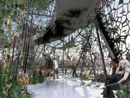 landscapearchitecture:
“Hila Davidpu, Tal Gazit, Eli Gotman, and Hofi Harari recently shared their “ECO-CLIFF” proposal for the Buenos Aires Vertical Zoo Competition. The “ECO-CLIFF” is a revolutionary tower that will serve as a nesting ground for …