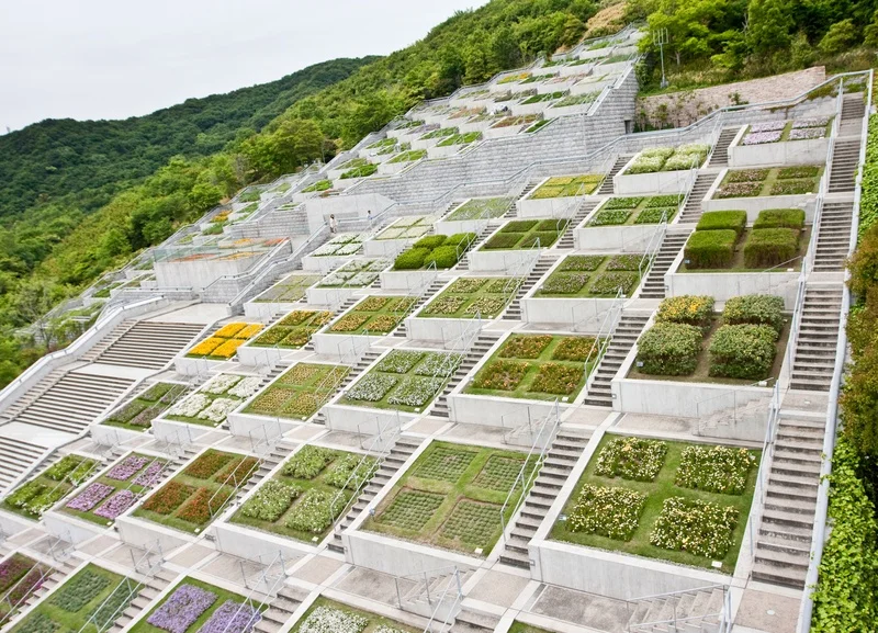 proofmathisbeautiful:
subtilitas:
Time to welcome spring (feels like winter was just yesterday) with one of my favorite landscape/garden projects, Tadao Ando’s Awaji Yumebutai botanical gardens, memorial, and conference center, Awaji 2000. Via.
