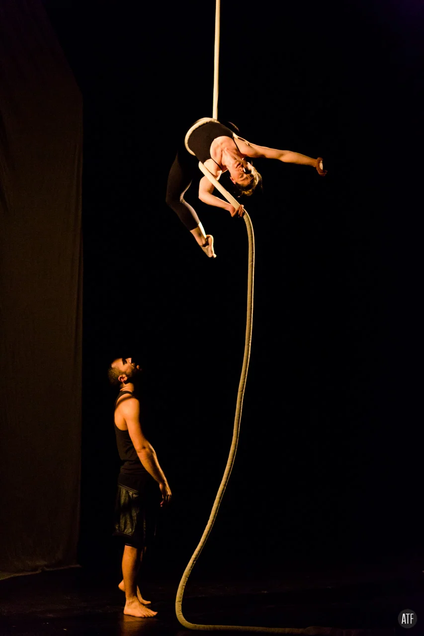 Tyler V. Shaqiri (left) & Wendy Reinert (right) Photo by Andrew Foster