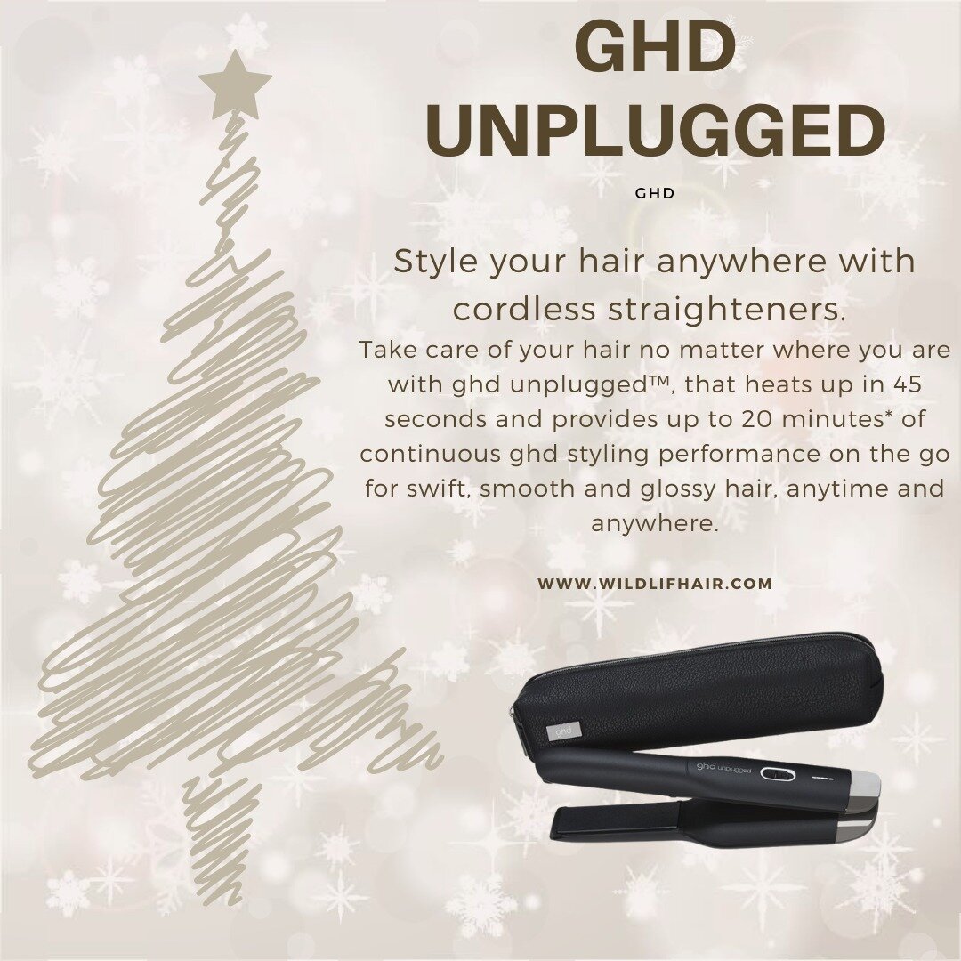 STILL LOOKING FOR THE PERFECT GIFT TO TREAT YOUR LOVED ONE? 

We have the perfect gift from GHD. 

Style your hair anywhere with cordless straighteners. Take care of your hair no matter where you are with ghd unplugged&trade;, that heats up in 45 sec