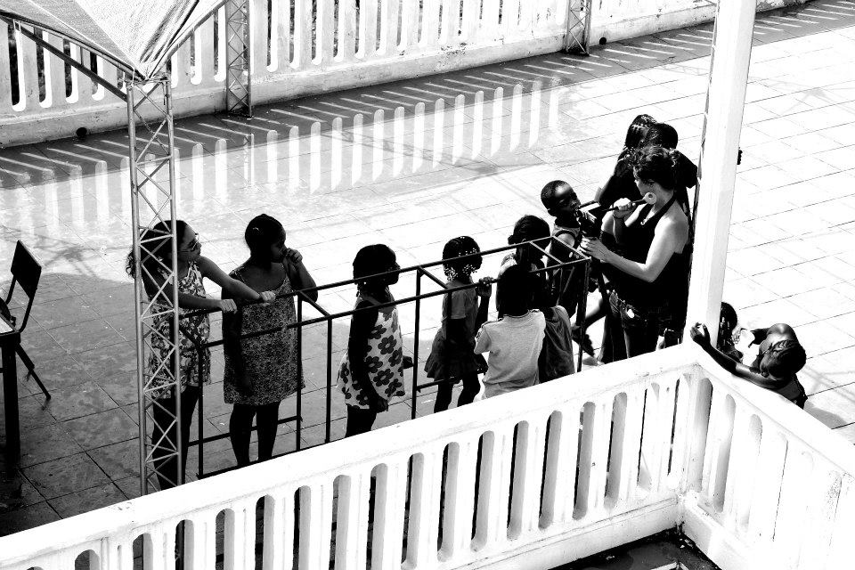 teaching Dance Film in Cabo Verde