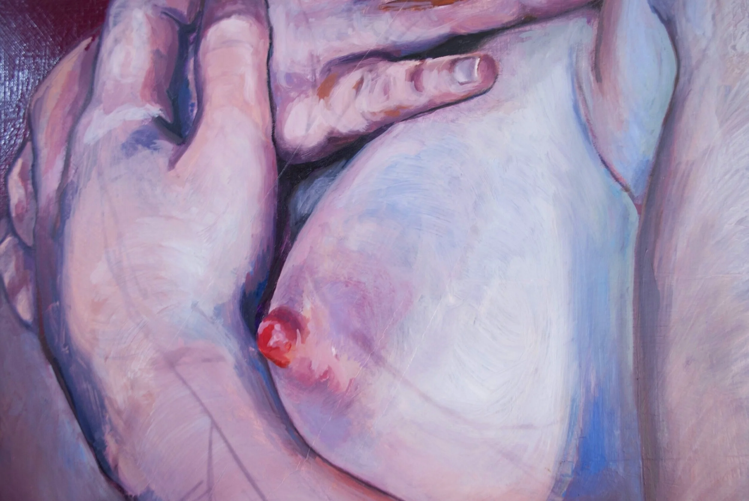 I can't help that you're turned on right now (detail)