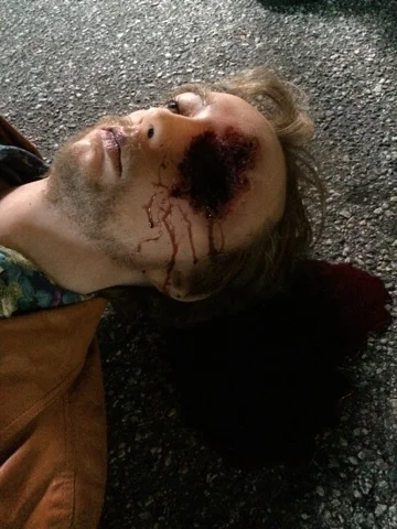  This is the prosthetic head made for the movie. It has hair punched in the hairline, eyebrows, eyelashes and beard.&nbsp; 