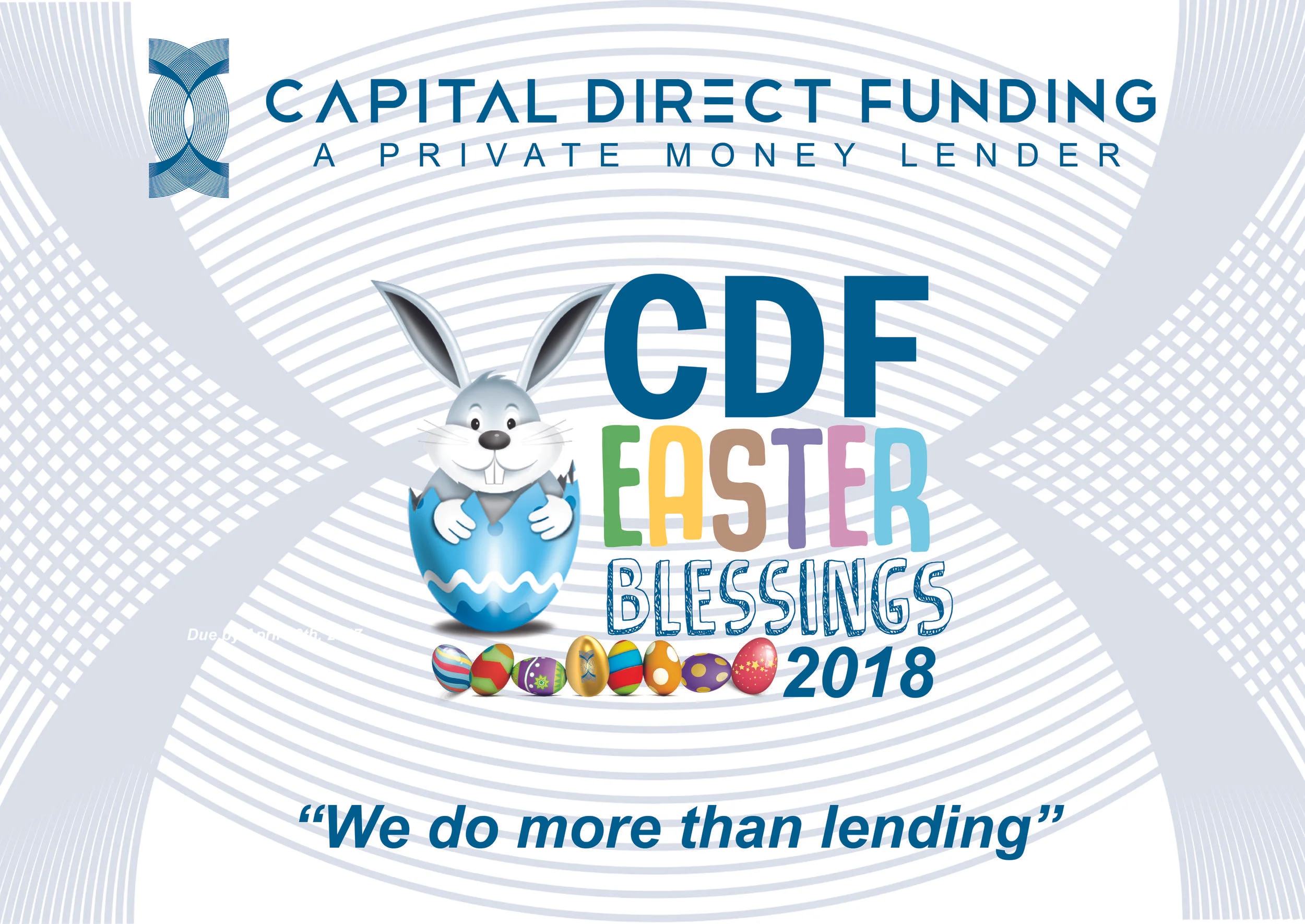 CDF Easter Blessings 2018