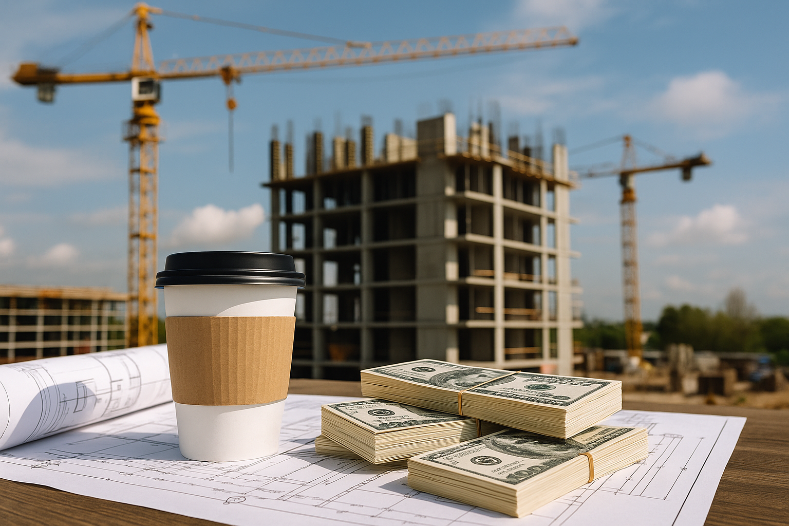 Ground-Up Construction – Where Coffee, Cash Flow, and Contingencies Keep You Alive