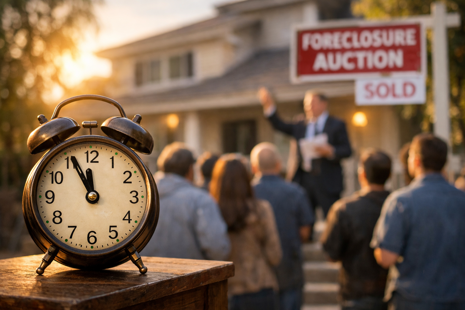 They Say Time is Money – In Foreclosure, It's the Only Thing That Saves Your Home