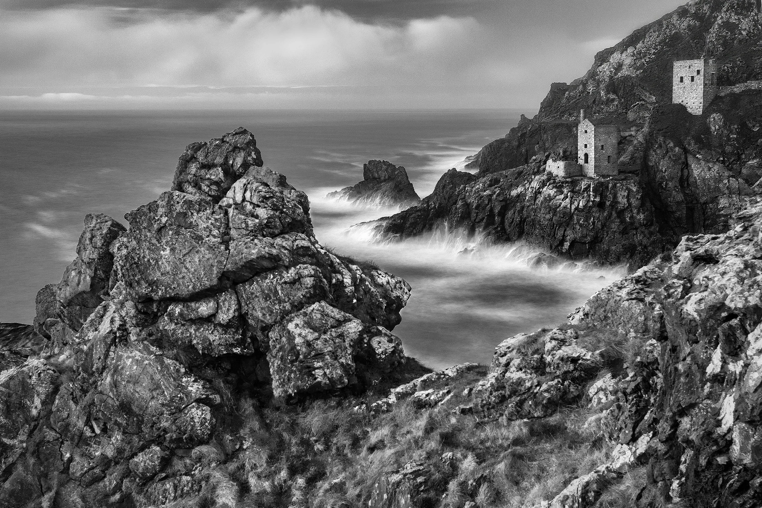 The winning image of the calm before the storm at Botallack by Sophie Green