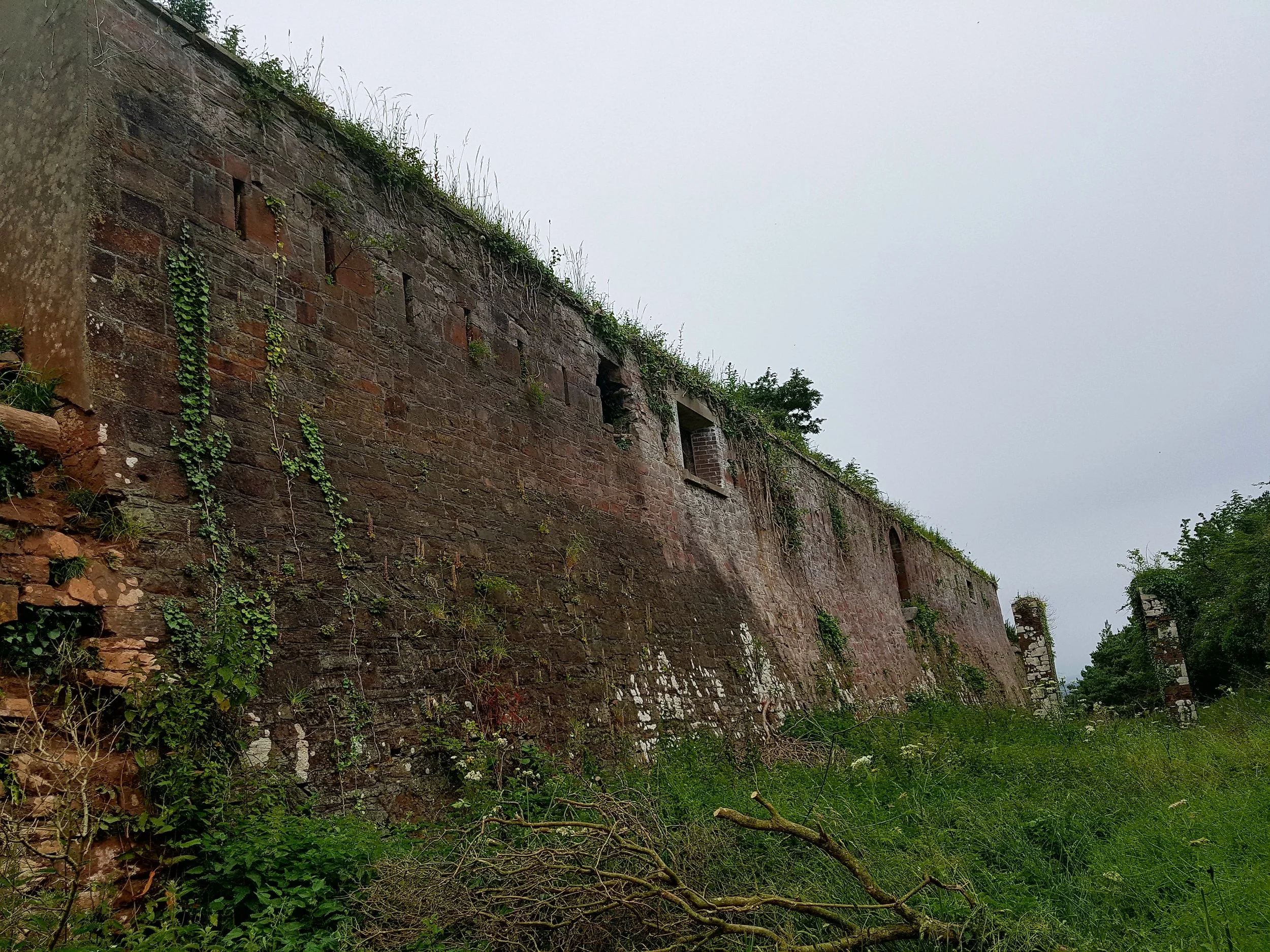 Redoubt 5 at Maker Heights, owned by the Rame Conservation Trust, dates from the American War of Independence being subsequently extended and reinforced during the Napoleonic War to protect Plymouth Sound from enemy attack