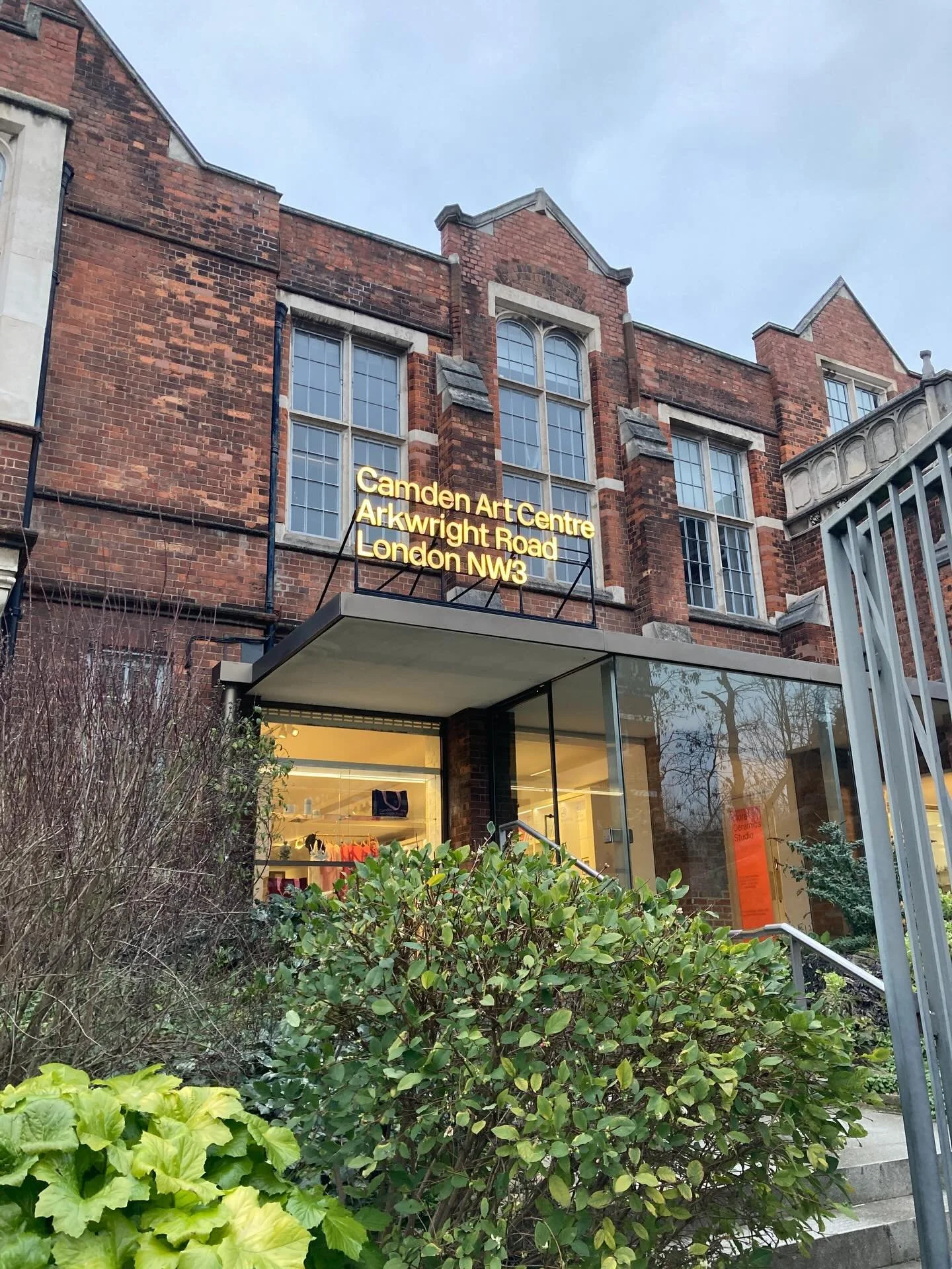 In February I visited two shows at the @camdenartcentre . The first time I visited was around 30 years ago when I was studying art at college. It&rsquo;s tucked away within the bustle of Finchley Road in North West London and coincidentally only 9 mi