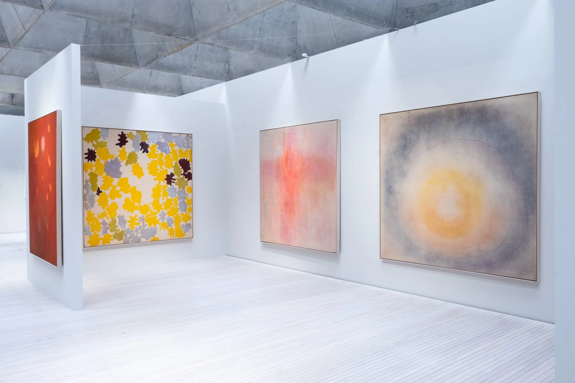 Install view - Iria Leino - Market Art Fair (2025) - Larsen Warner 4