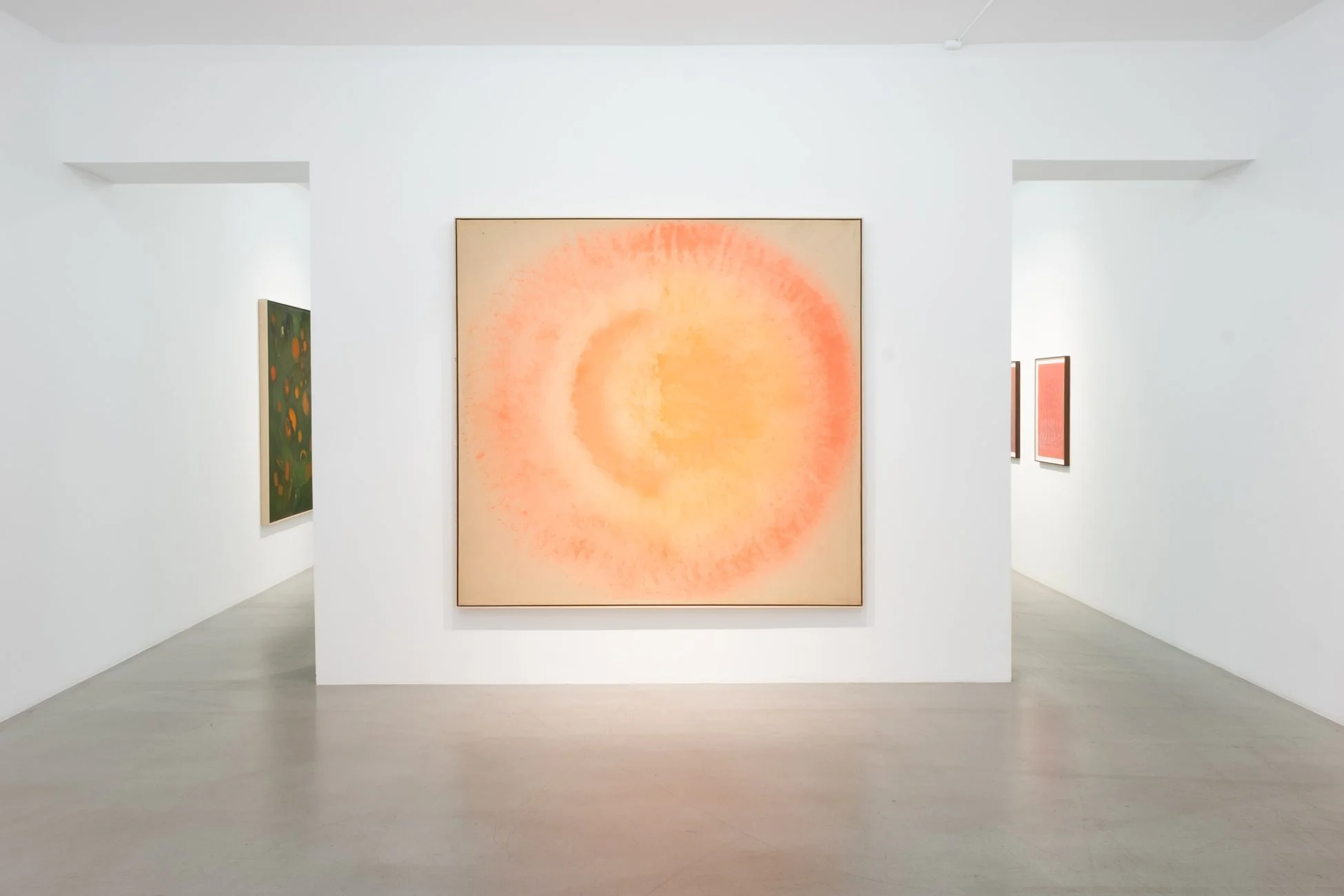 Install image of Iria Leino exhibition at Larsen Warner
