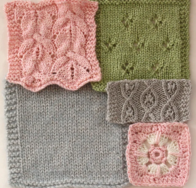 Scrumptious 4ply swatches