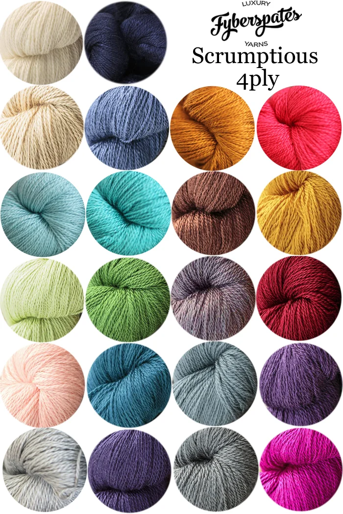 Scrumptious 4ply all shades