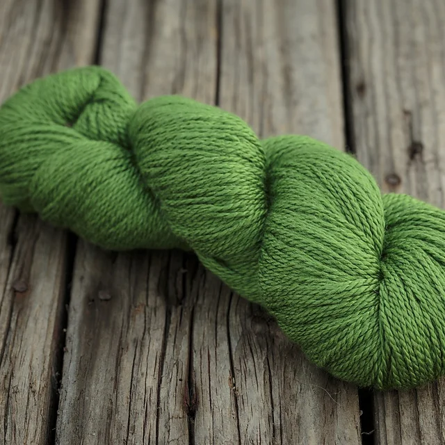 Scrumptious 4ply in Jen's Green - named after Jen!