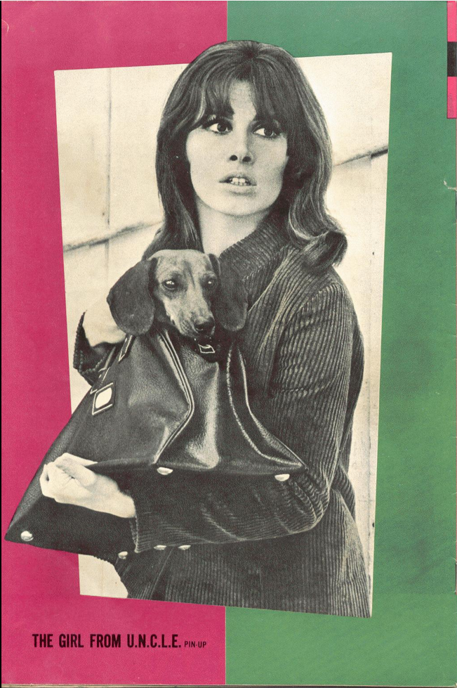 This pin-up poster of Stefanie Powers starring in The Girl From U.N.C.L.E in 1966