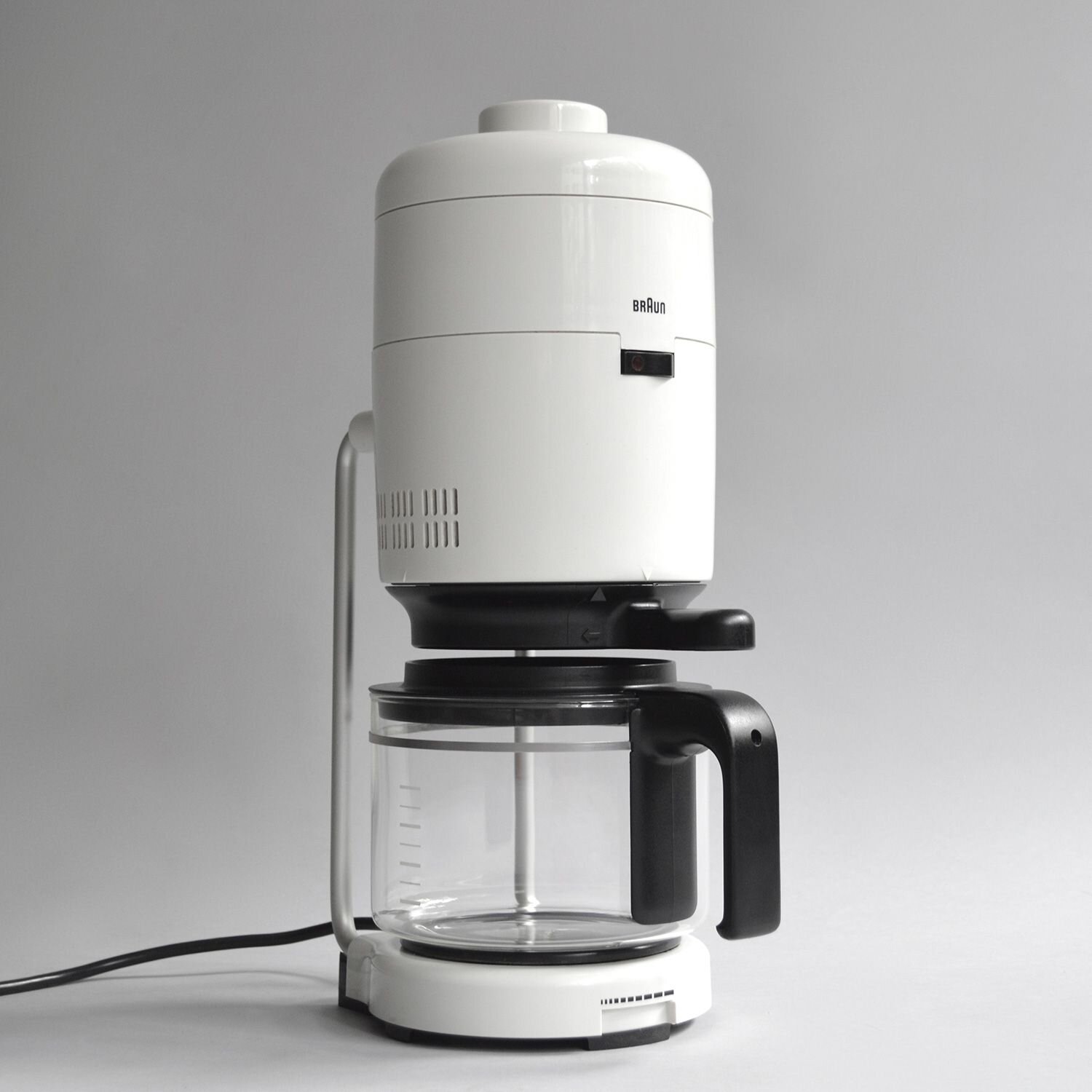 The KF20 coffee machine (filter) for Braun in 1972. Photo from dasprogramm