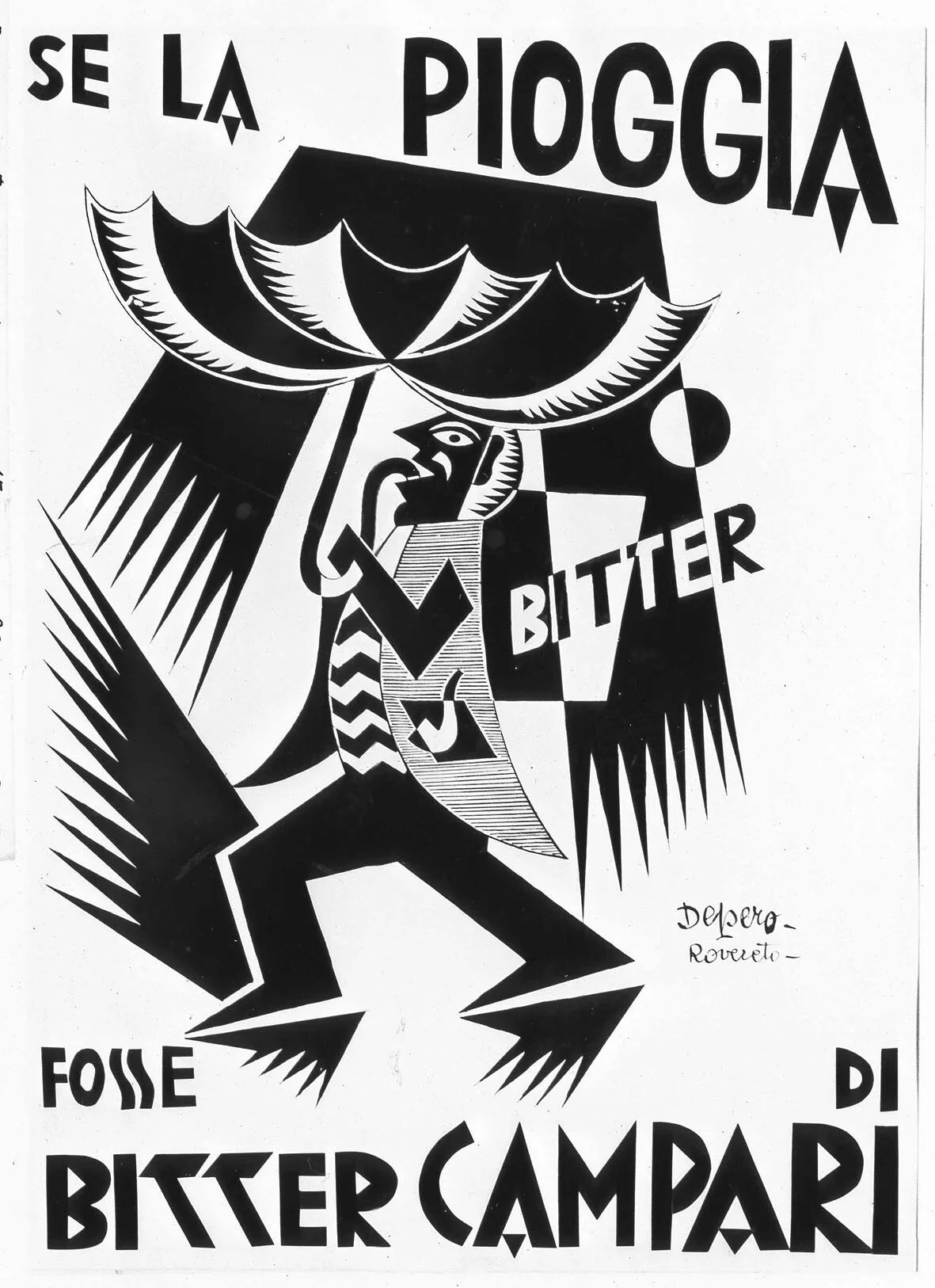 Poster from 1927, designed by Fortunato Depero. Image: italianmodernart