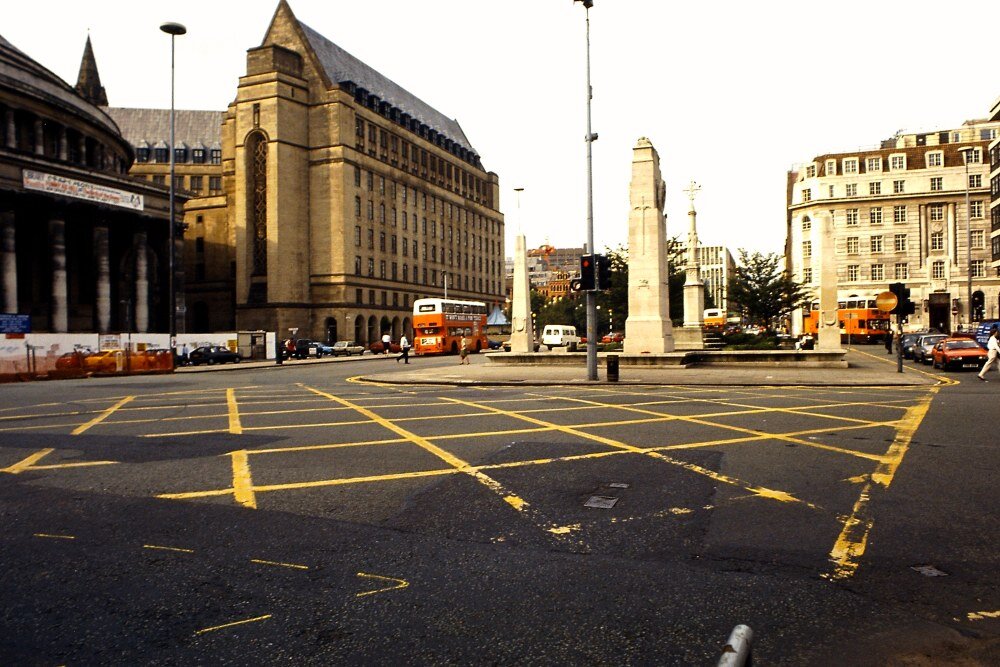 St Peter’s Square with GMPTE buses