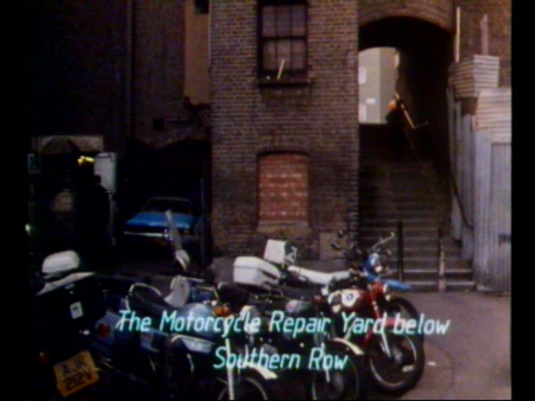 The Motorcycle Repair Yard below Southern Row