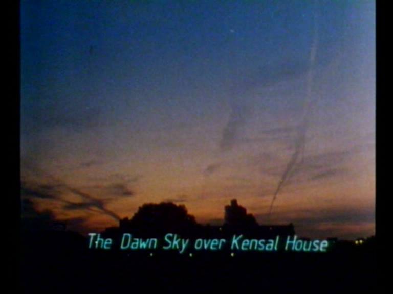 The Dawn Sky over Kensal House