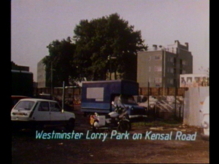 Westminster Lorry Park on Kensal Road