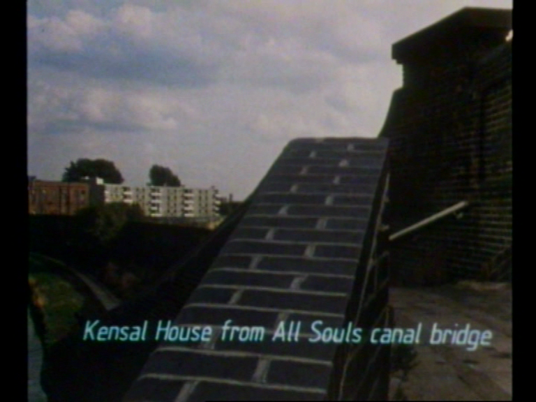 Kensal House from All Souls canal Bridge