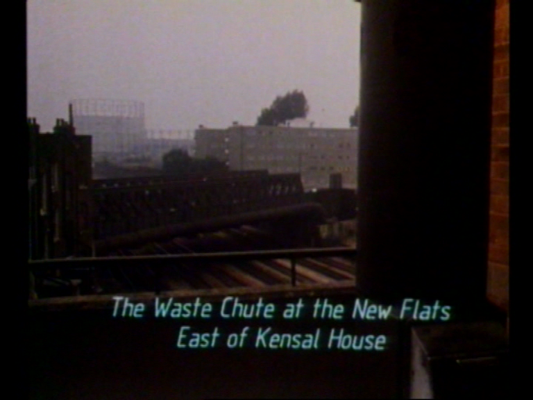 The Waste Chute at the New Flats East of Kensal House