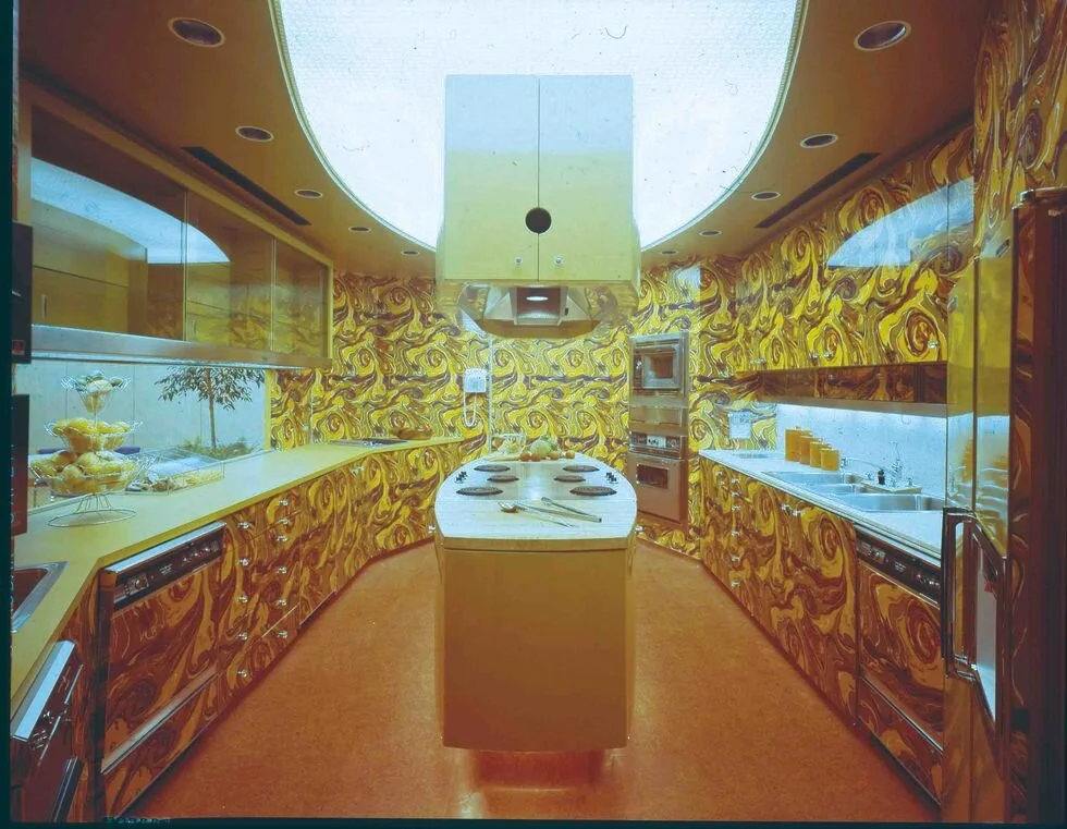 The Ebony Test Kitchen - removed intact and now in the New York Museum of Food and Drink