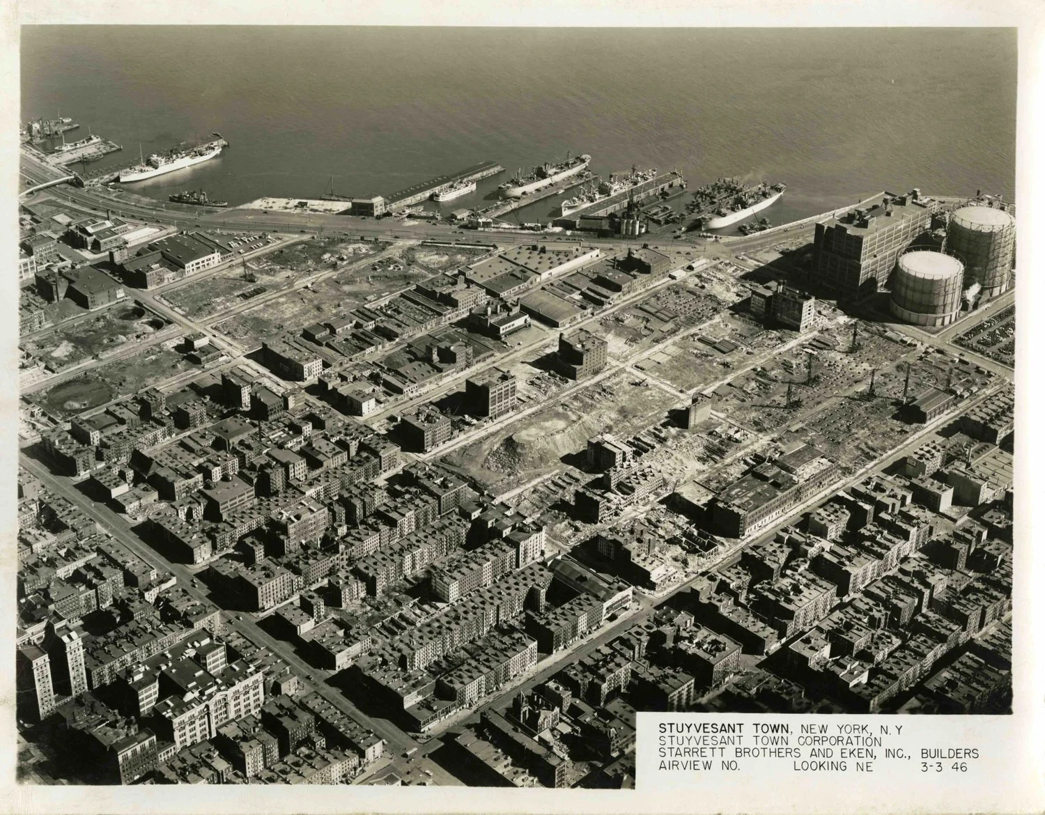 The former Gas House District, NY