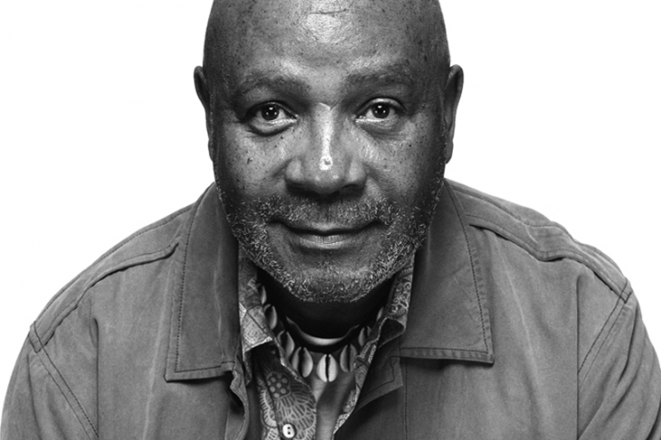Portrait of Emory Douglas by&nbsp;Bryan Shih.