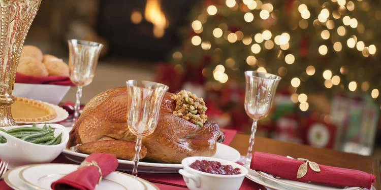 holiday turkey with fancy place settings.jpg