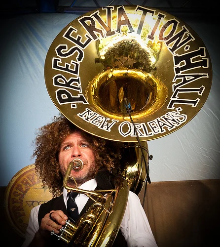 Ben Jaffe in Preservation Hall