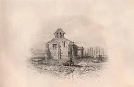 St Helena's, Austerfield in 19th century - and today...