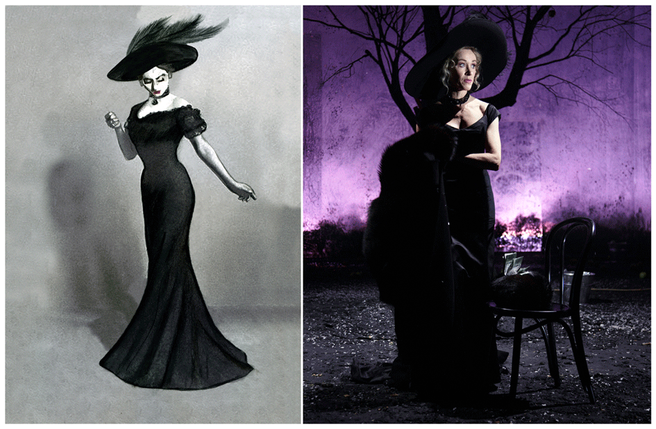  Sketch of Katharina,  The Brothers Karamasov,  The National Theatre, Oslo 