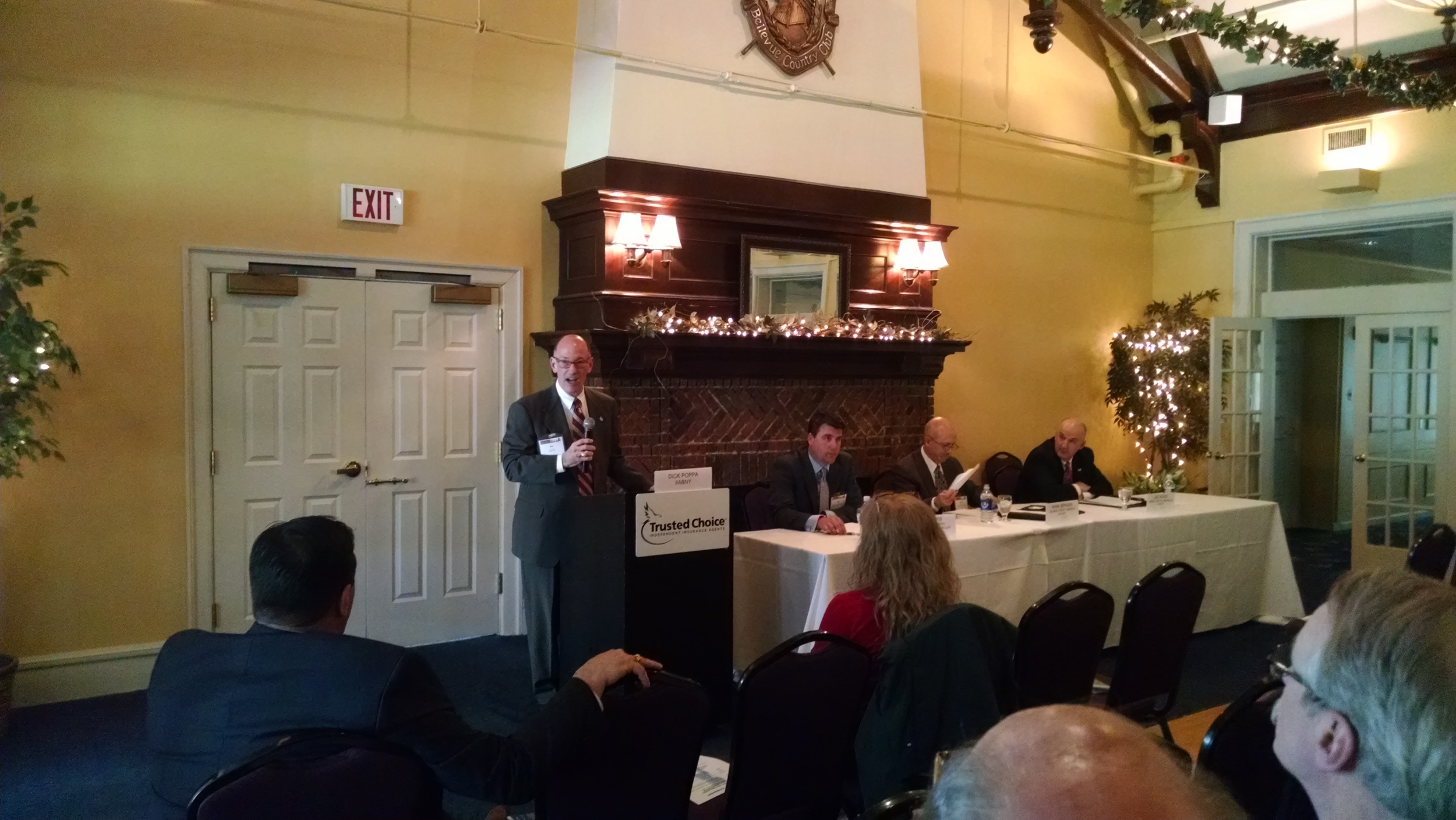 IIACNY Annual Company Panelists (right – left) Moderator - Dick Poppa, IIABNY President & CEO, Joe Headd, Mark Berger & Phil Lewis