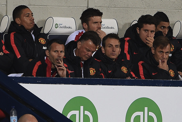 Louis Van Gaal was criticized early in his MUFC for a lack of touchline presence, preferring instead to take notes.