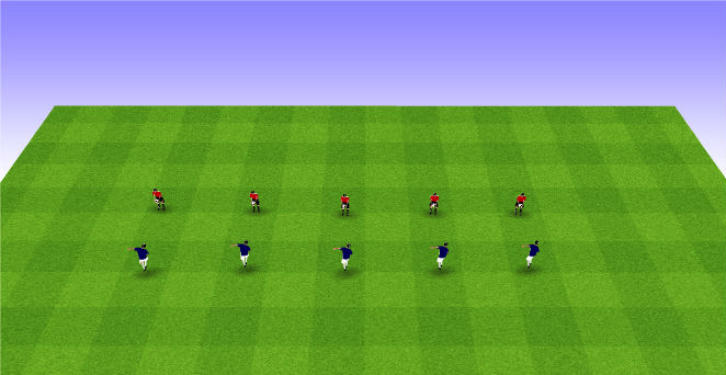 Warm up - heading in pairs. Another activator activity as players arrive to sessions. Set them challenges or simply try to get the best score.