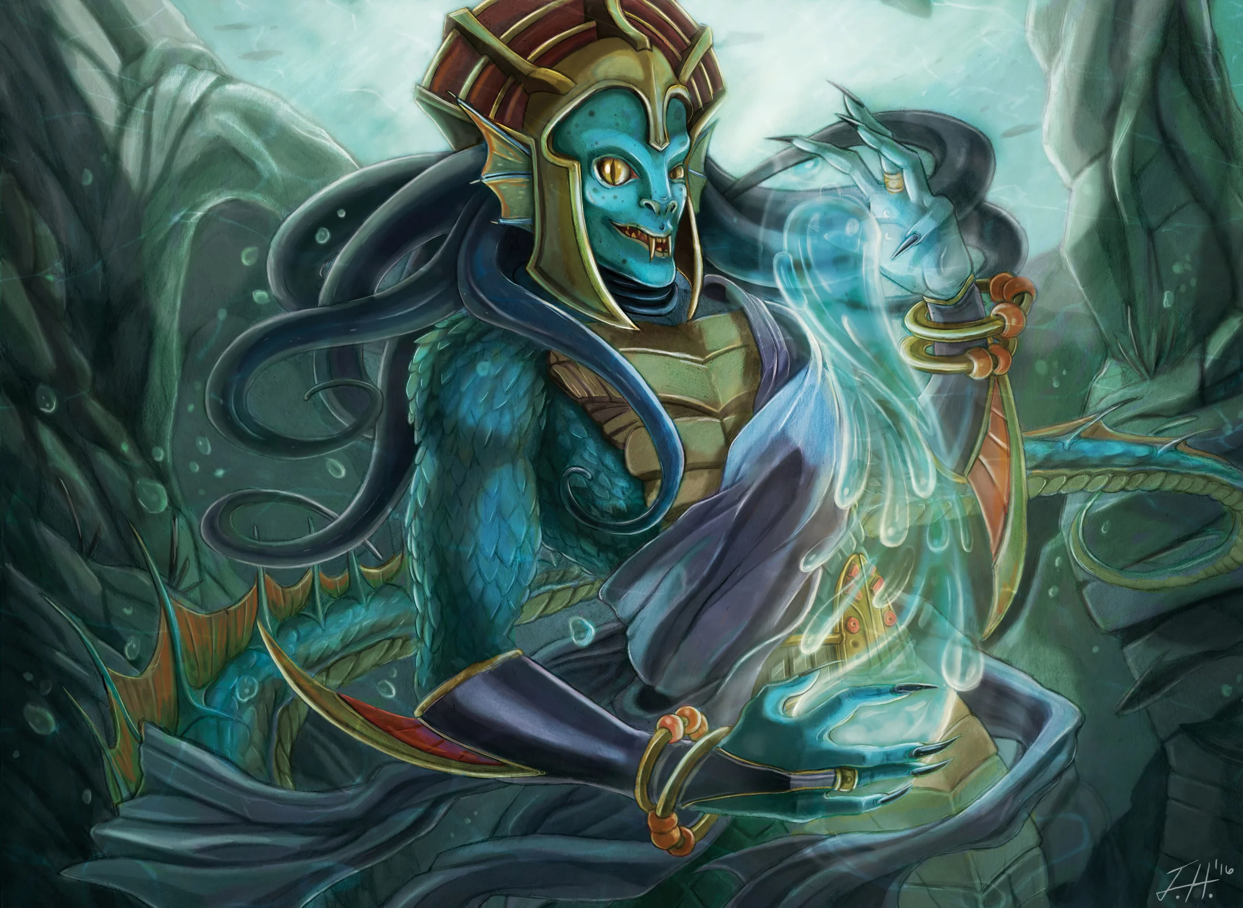 Blasen, the Naga