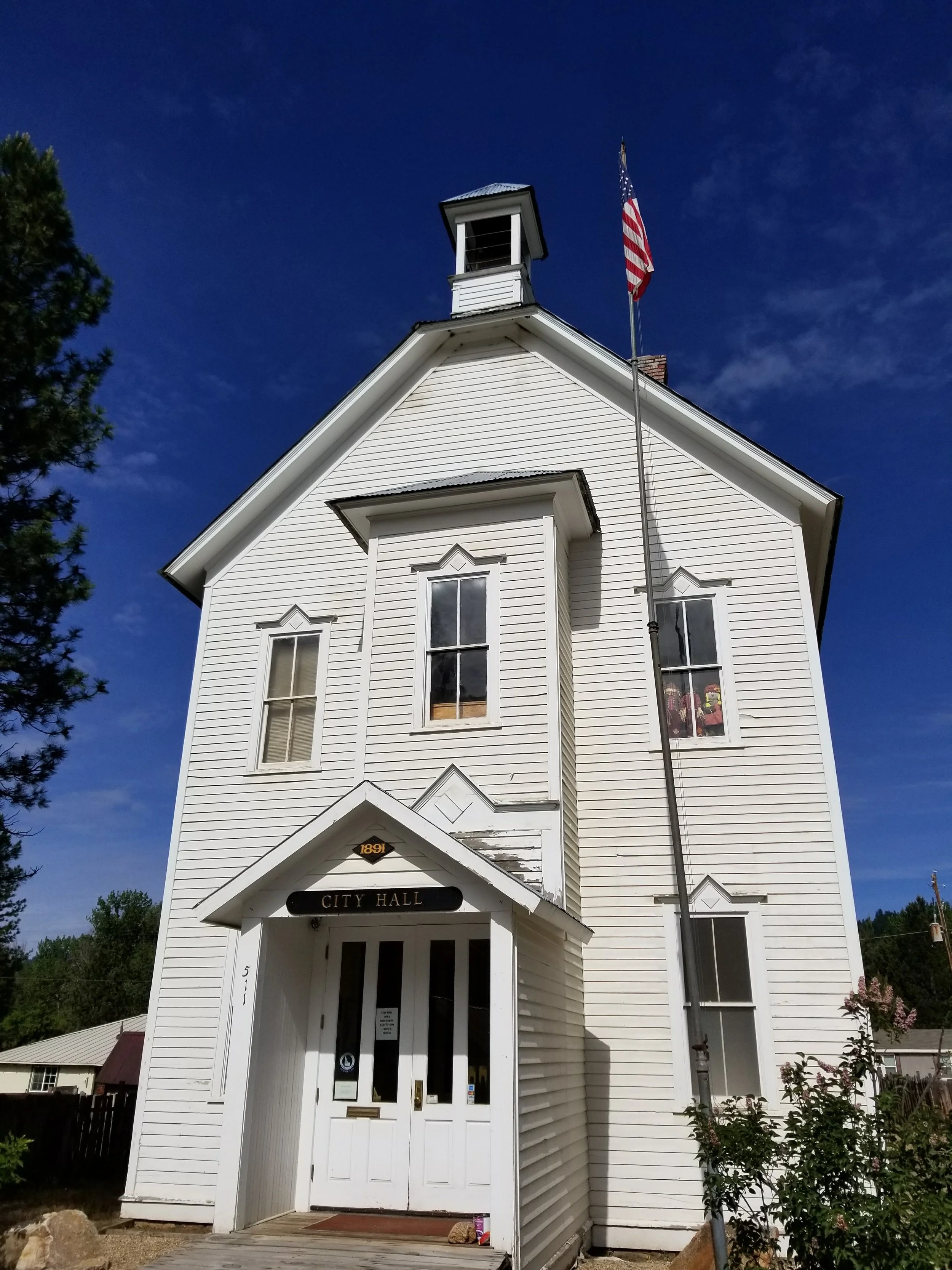 Idaho City City Hall....so cute. 