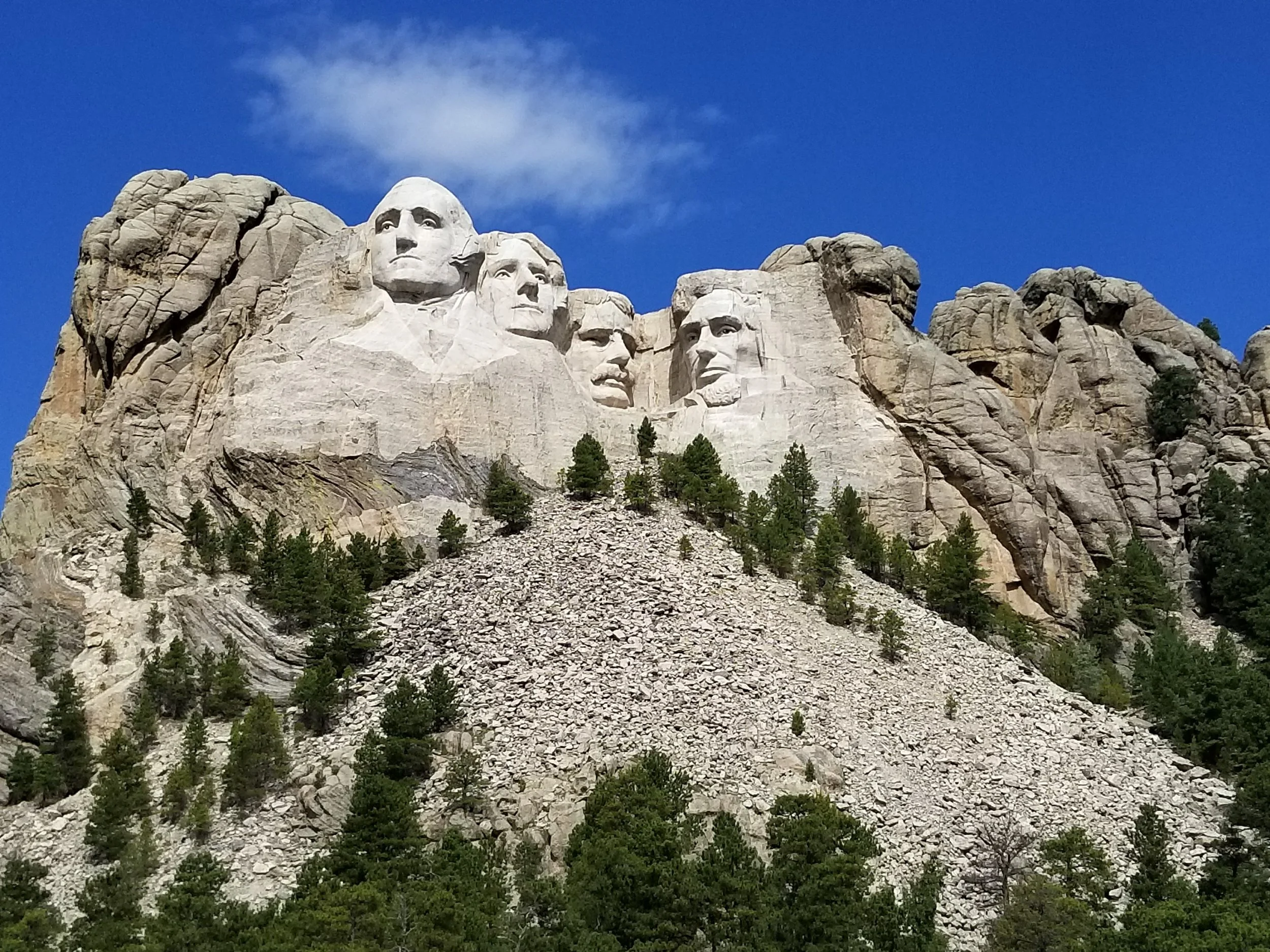 Mt. Rushmore. 