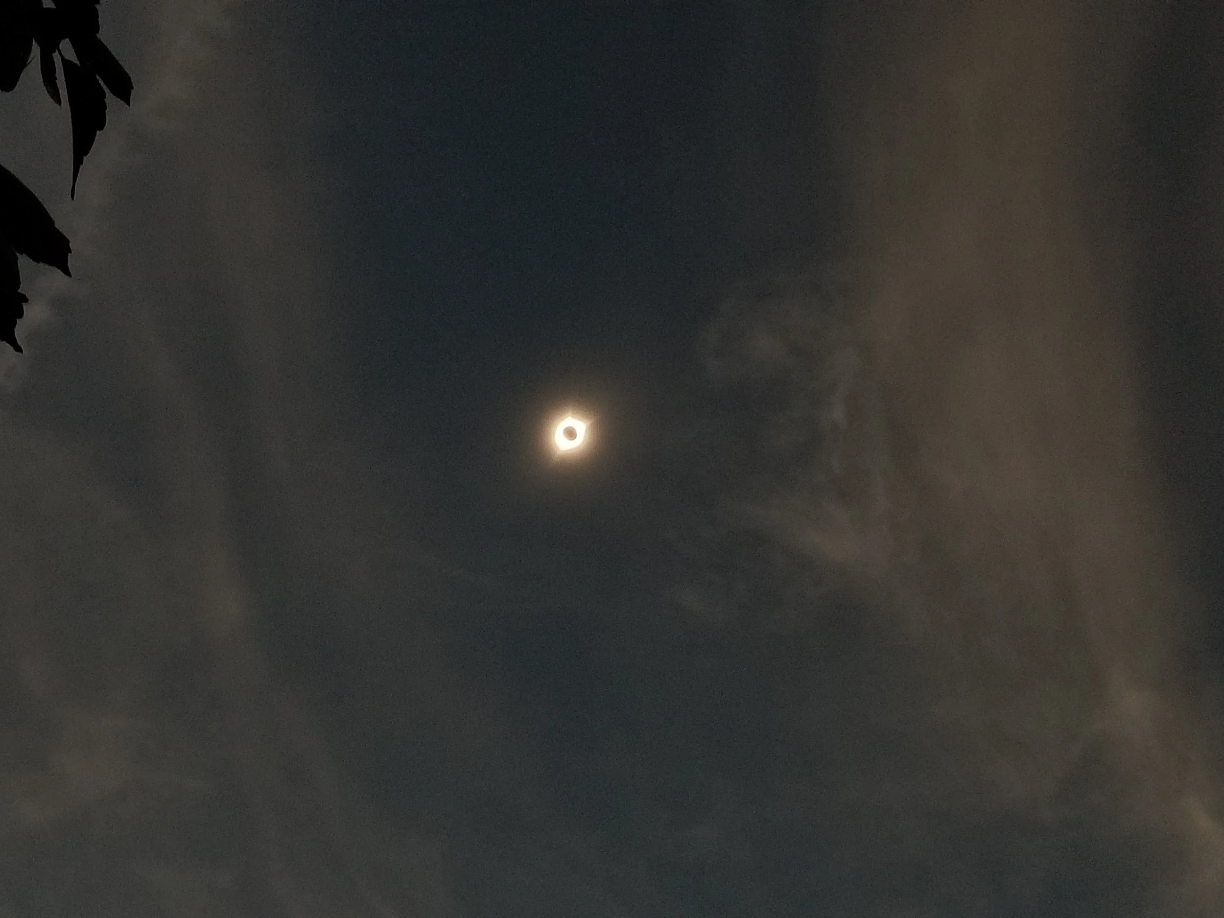 Because you haven't seen better photos of the eclipse, but we really were there. :)