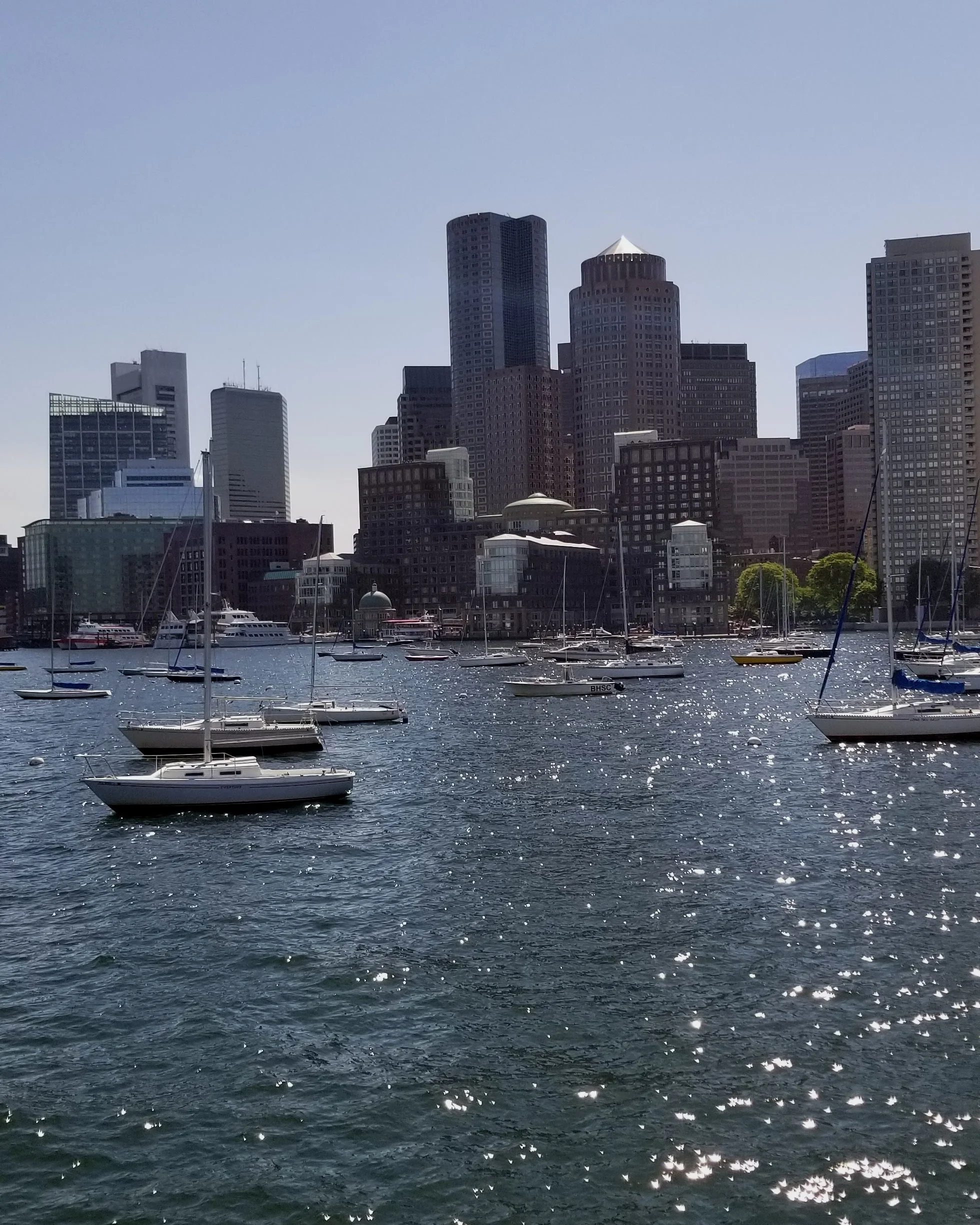 Boston’s best side, from the water.