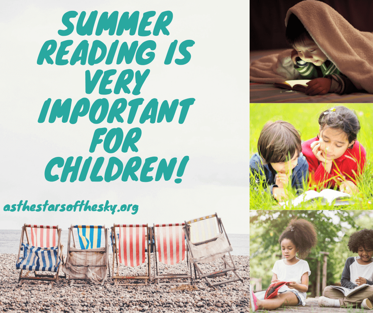 Summer Reading is Very Important for Children! - As the Stars of the ...