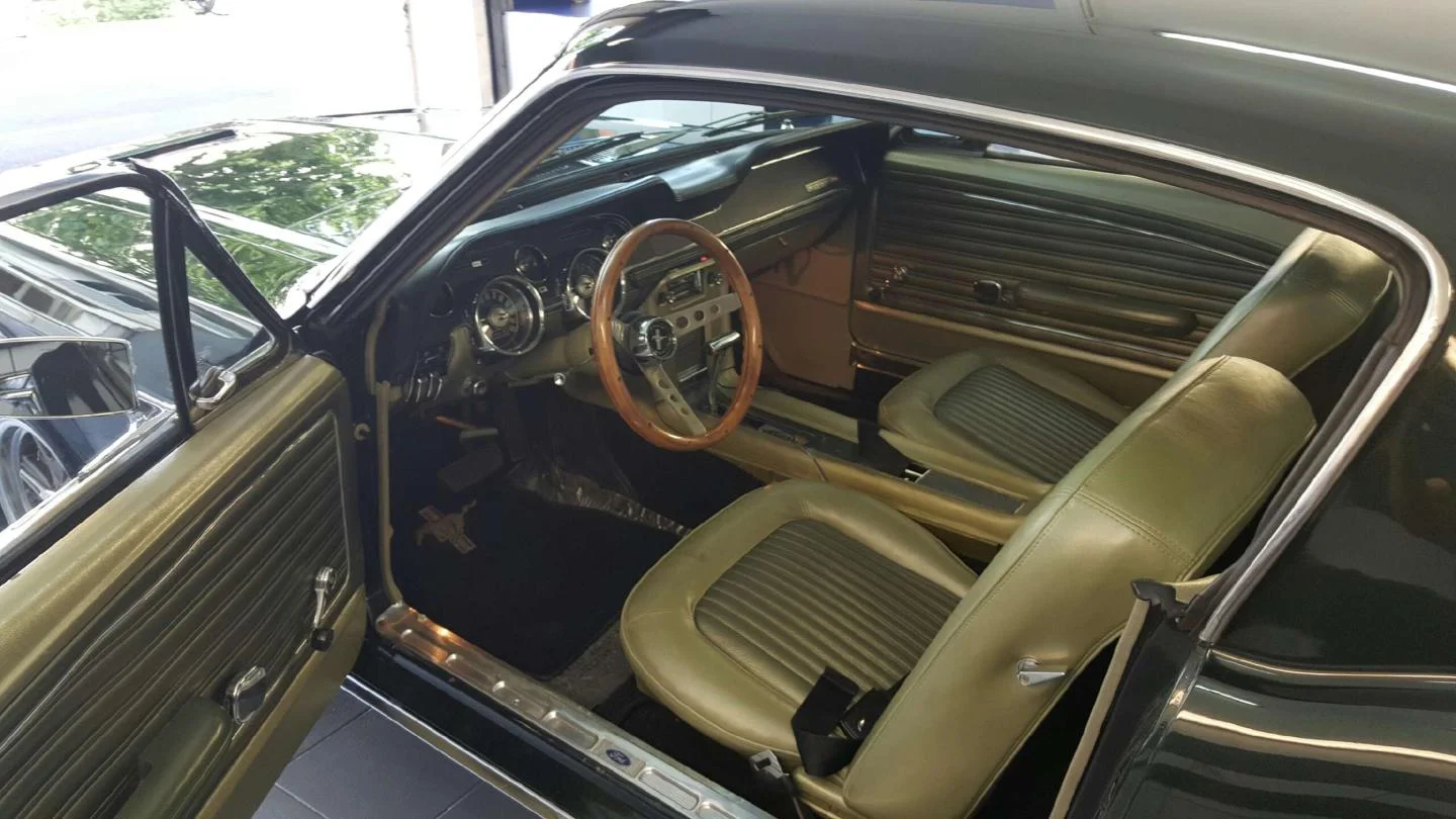 The inside of a classic