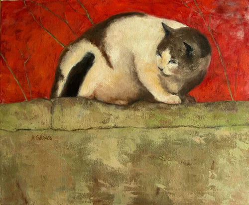   Vermell , 2012 Oil on canvas. 73x60 cm  Sold  