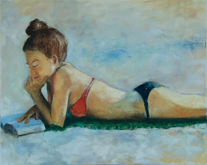   Sara , 2014 Oil on canvas. 81x65 cm 