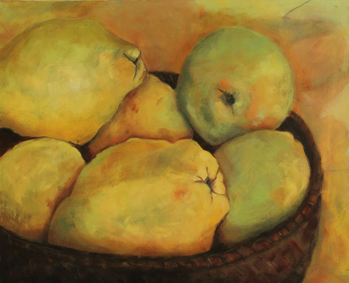   Membrillo , 1998 Oil on canvas. 61x50 cm 