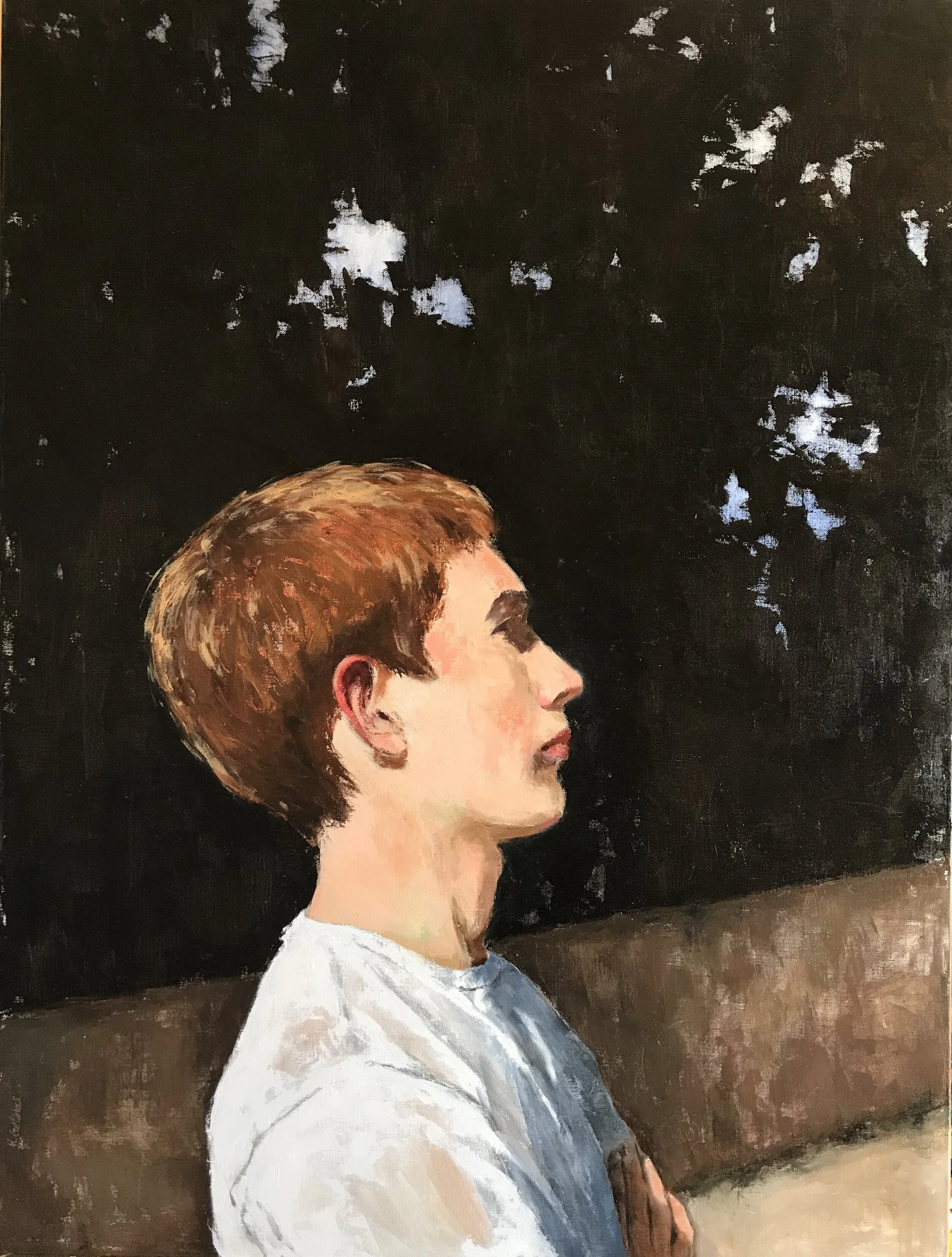   L'été , 2016 Oil on canvas. 90x120 cm 